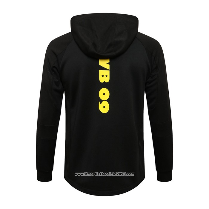 Giacca con Capucha Borussia Dortmund 2021 2022 Nero